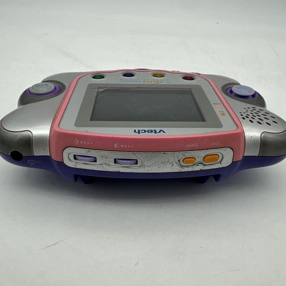 VTech VSmile Pocket Learning System Handheld Games Console - Cracked Scree